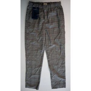 John Galt x Brandy Melville MW760 Women's One Size EUR 35 Gray Plaid Dress Pants